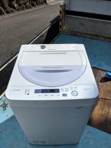 シャープ洗濯機5,５キロ