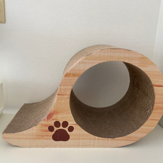 猫　爪とぎの画像