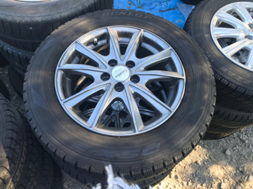 激安15インチアルミホイルスタッドレスタイヤ4本セット195/65/15、最後の在庫分