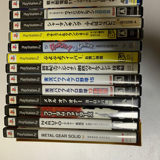ps2 ゲームソフト　12本