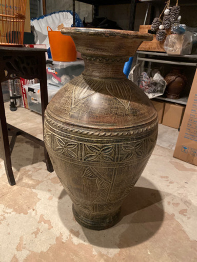 アンティーク バリ購入 壺