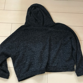 カーディガン　ブラックLの画像