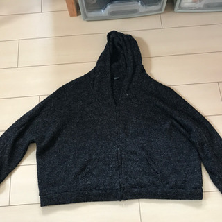 カーディガン　ブラックL