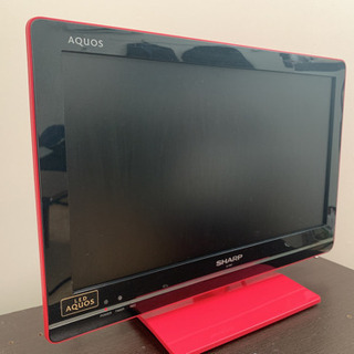 テレビ(シャープ　AQUOS)の画像