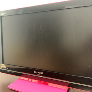 テレビ(シャープ　AQUOS)の画像