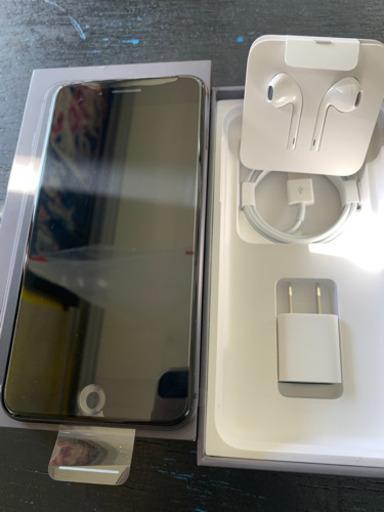 【SIMフリー】新品 交換品 未使用 Apple iPhone8 plus 256GB スペースグレー NQ9N2J/A a1898 付属品あり 2021/01/13
