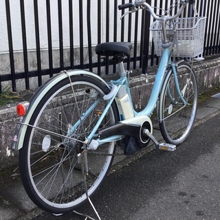 動作＞ヤマハ・PAS電動アシスト自転車・3段変速 LEDライト・26インチ