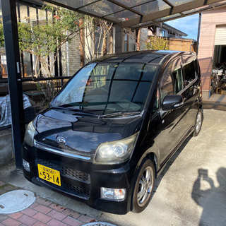 【受付終了しました】H19ムーブカスタムNA車検R3/1 調子良...