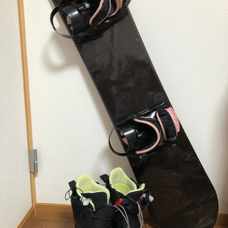 美品　スノーボード　バインディング付　バートンブーツセット