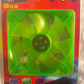 PCファン「サーマルテイクTT-1202 5A」未使用品緑色