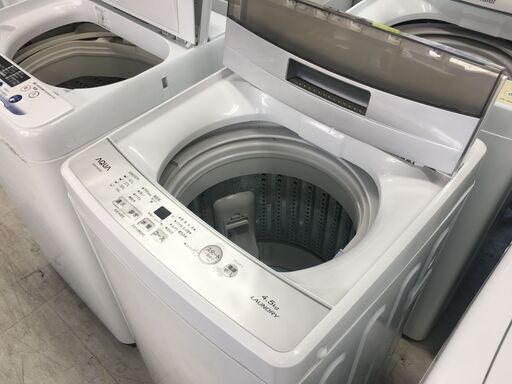 アクア4.5K洗濯機　2019年製！！！　分解クリーニング済み！！！