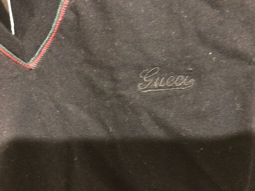 未使用品 グッチ コットン Tシャツ 半袖 国内正規品 170603 Gucci