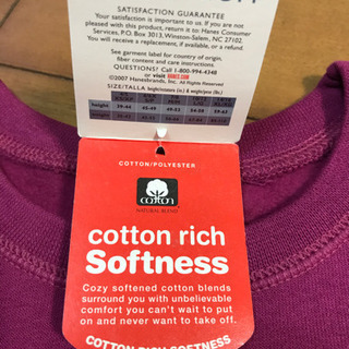 Hanes premium新品の画像