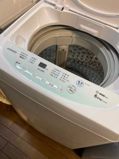（JS2）DAEWOO ダイウー　全自動洗濯機　DW-S60AM 6.0kg 2018年式