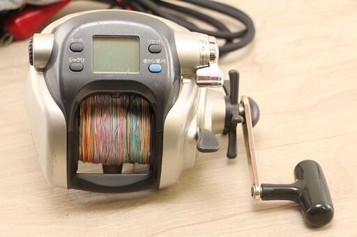 ダイワ スーパータナコン S 600W PEラインつき 巻き上げ可 電動リール daiwa(P1115kkxY) ダイワ スーパータナコン S 600W PEラインつき 巻き上げ可 電動リール