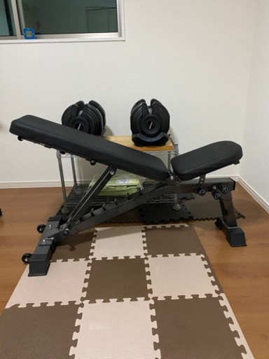 ダンベル　ベンチセット