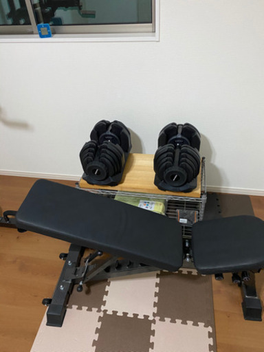 ダンベル　ベンチセット