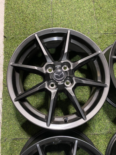マツダ　ND ロードスター　純正ホイール　4本セット 16インチ 6.5J 4穴 PCD100 インセット45