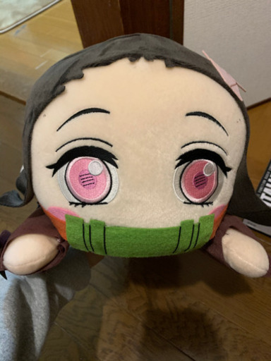 鬼滅の刃　禰豆子　ビック寝そべりぬいぐるみ