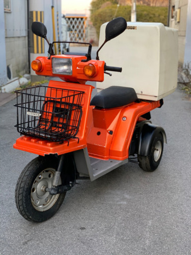 ♪完全予約制♪大阪八尾市♪ジャイロX　TD01　3輪　大型BOX付き　バッテリー新品♪画像大量♪配達可♪TD01-210