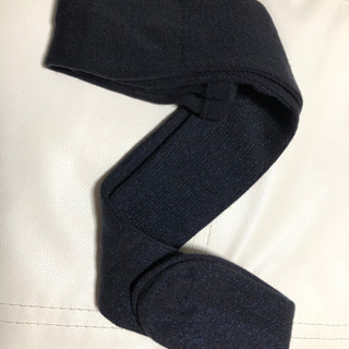 【取引中】UNIQLO ヒートテックタイツ　青　ラメ入り　M/Lサイズの画像