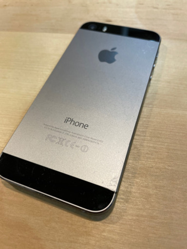 iPhone5s 16GB スペースグレイ　docomo サブ機等に