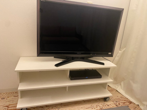 【早い者勝ち！】東芝フルハイビジョン液晶テレビ 42V型＋ブルーレイディスクレコーダー＋テレビ台
