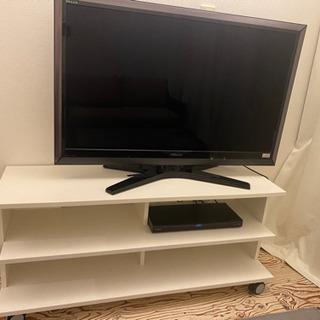 【早い者勝ち！】東芝フルハイビジョン液晶テレビ 42V型＋ブルーレイディスクレコーダー＋テレビ台