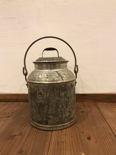 ヴィンテージ  ミルク缶