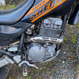 カワサキ250cc スーパーシェルパ引き渡し者決定の画像