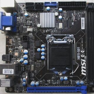 マザーボード MSI H81I-S01 LGA1150 第4世代...