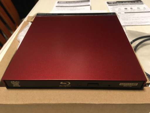Logitec LBD-PUD6U3LRD 外付け Blu-rayドライブ