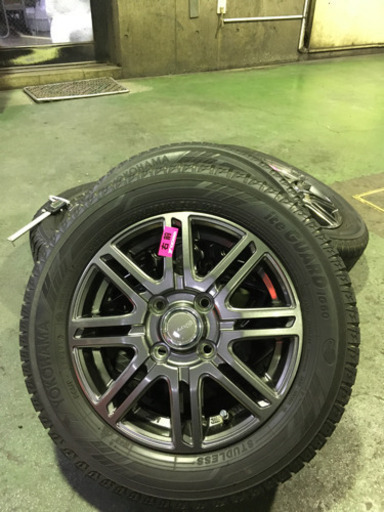【値段修正しました】スタッドレス＋ホイール4本セット　ヨコハマIG60 155/65R13