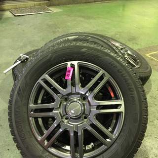 【値段修正しました】スタッドレス＋ホイール4本セット　ヨコハマIG60 155/65R13