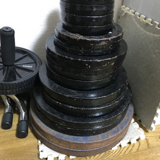 ダンベル、バーベルプレート  90kg