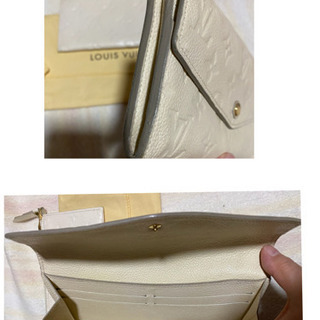 Louis Vuitton(ルイヴィトン) モノグラムネージュ 長財布　白の画像