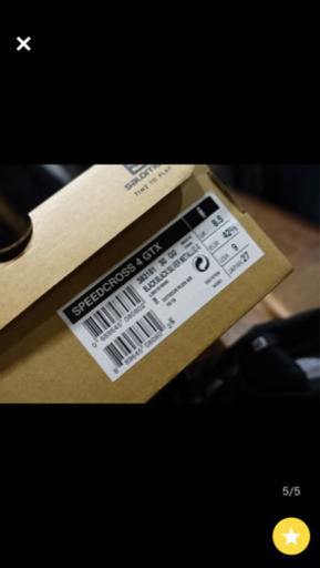雪道ジョギンに最適！SALOMON SPEEDCROSS 4 GTX サイズ27