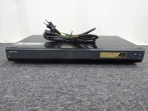 シャープ 1TB 3チューナー ブルーレイレコーダー スロットイン BD-T1100