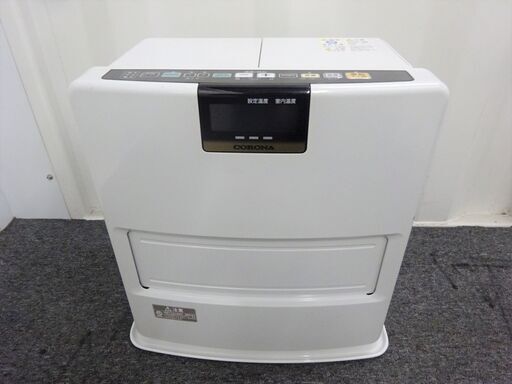 2019年製ほぼ未使用 コロナ 石油ファンヒーター FH-VX3619BY-W