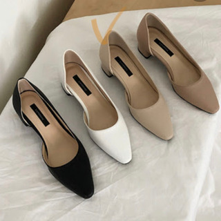 ✨韓国ファッション✨ Middle Slingback (4cm)