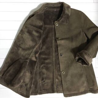 裏ボア付き ジャケット コート アウターの画像