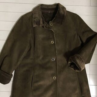 裏ボア付き ジャケット コート アウターの画像