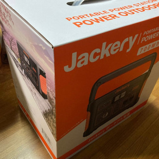 キャンプ、非常用、防災に即未開封Jackery ポータブル電源 700 （194400mAh ブラック）