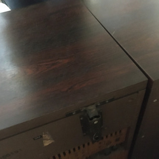 昭和レトロ ST-5VD トリオ 4ch 家具調セパレートステレオ ジャンクの画像