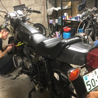 z400FX 逆輸入　好調　ガレージ保管　z400J最終値下げの画像