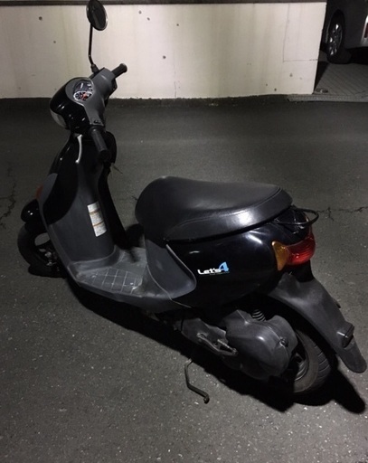 《 スズキ・レッツ 》原付，スクーター，