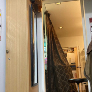 ★取りに来ていただける方★鍵付き木製ロッカー　クローゼット