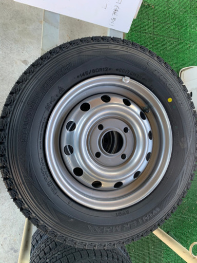 軽トラ　軽バン　スタッドレス　145/R12 6PR 新品
