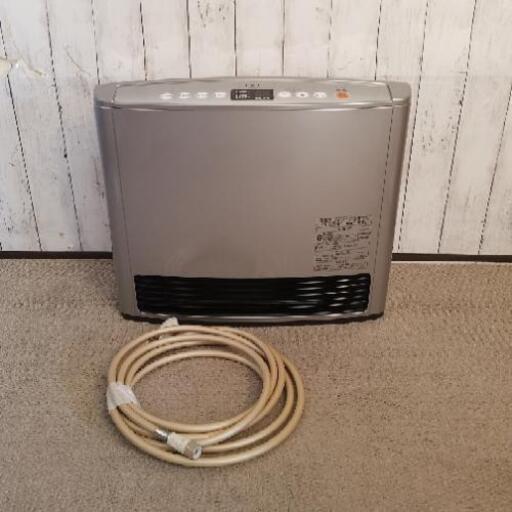 リンナイ ガスファンヒーター RC-E5802E-1 都市ガス用　ガスホース5メートル付き