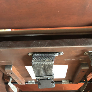 折り畳み可能　木製ベビーハイチェアーの画像